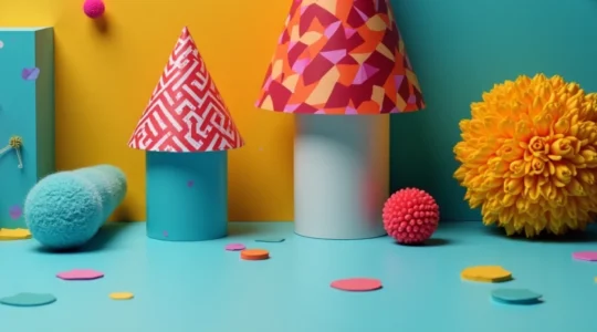 Kreative Regenbasteleien